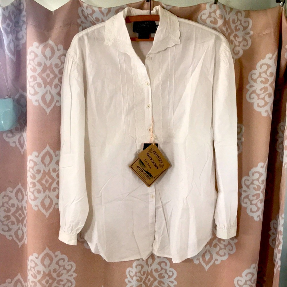 Vintage Ralph Lauren blouse NWT